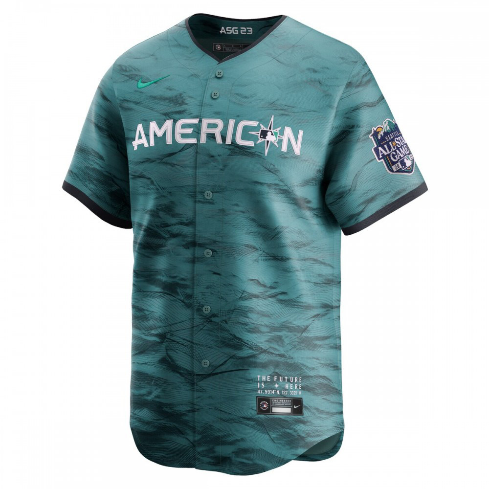 American League 2023 MLB All-Star Game Limited Jersey - Teal-Pro Kit Vault | Brand New 26/27 Sports Jerseys